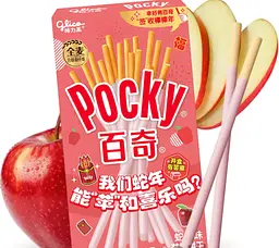 Японські палички Glico Pocky Chinese Limited Edition Apple Flavor 45г - мініатюра 4