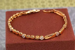 Браслет Xuping Jewelry Захід- схід 20 см золотистий