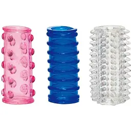 Набір насадок на пеніс You2Toys OrionTokio Sleeves 3 шт. мульти