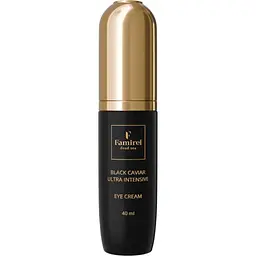 Крем для шкіри навколо очей Famirel Black Caviar Ultra Intensive Eye Cream З екстрактом чорної ікри 40 мл (7290114086370)