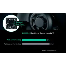 Кулер до корпусу Arctic S12038-4K (ACFAN00296A) - мініатюра 7