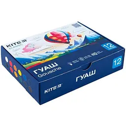 Фарби Гуаш Classic Kite K-063 12 кольорів