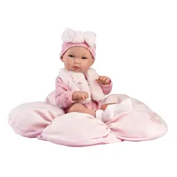 Пупс Llorens Bimba Con Cojin Rosa, 35 см (63592) - мініатюра 3