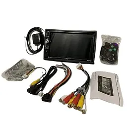 Автомагнітола XPRO 2Din з екраном 7'' оперативна пам'ять 1GB чорний (8706_2887) - мініатюра 3