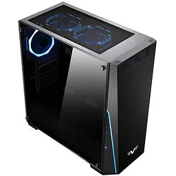 Корпус Frime Mark III Black (MarkIII-U3-GLS-3RGBF-WP) - мініатюра 4