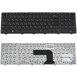 Клавіатура для ноутбука DELL (Inspiron: 3721, 5721) rus, black - мініатюра 2
