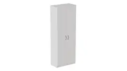 Шафа Анжело Ferrum-decor на 5 полиць 2 двері 1900x700x380 ДСП Біла 16 мм (FRD-105013) - мініатюра 2
