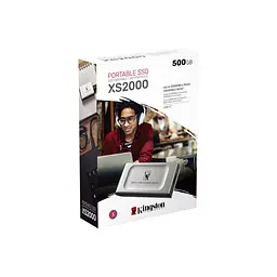 Портативний SSD Kingston XS2000 BOC 500GB USB 3. 2 Gen2 (2x2) Type-C 3D NAND - мініатюра 3