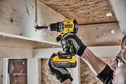DeWALT Шурупокрут-дриль акумуляторний DeWALT XR Li-Ion PowerStack 18В 2х5А·рік 90Нм 0-650·0-2000об/хв кейс ЗП 1.28кг - мініатюра 4