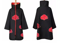 Плащ Акацукі Хмара без капюшона Аніме Наруто Naruto Akatsuki NA 22.050