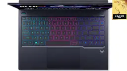 Acer Ноутбук Predator Helios Neo 14 PHN14-71 14.5" WQXGA IPS, Intel U9-285H, 32GB, F1TB, NVD5070-8, Lin, чорний - мініатюра 6