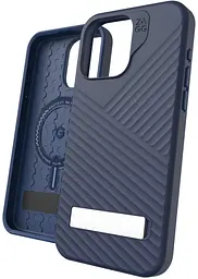 Протиударний чохол із підставкою ZAGG Gear4 Denali MagSafe для iPhone 15 Pro Navy - мініатюра 1