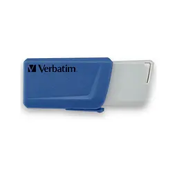 USB флеш накопичувач Verbatim 3x16GB Store 'n' Click Red/Blue/Yellow USB 3.2 (49306) - мініатюра 7