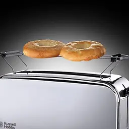Тостер Chester 1000Вт, довгі слоти, метал, сріблястий Russell Hobbs kuh0014879 - мініатюра 3