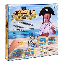 Настільна гра "Морський бій. Pirates Gold" Danko Toys G-MB-03U укр - мініатюра 2