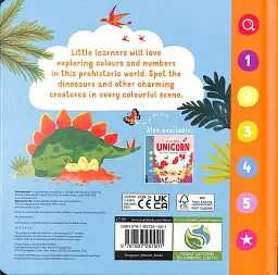 I Can Spy a Dinosaur. Spotting, Counting, Colours - Лара Мерфі - мініатюра 2