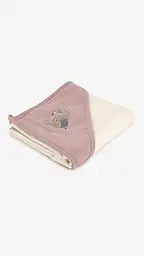 Рушник Unisex з кутком для малюка Ramel 319 80х90 см Фіолетовий (2000999332203) - мініатюра 2