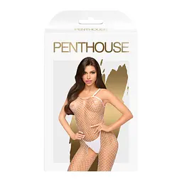 Бодістокінг Penthouse Body Search XL білий - мініатюра 3
