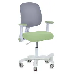 Дитяче крісло Bambi M 6250-5 з підлокітником і підніжкою зелене (RLT57097)