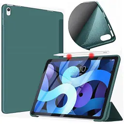 Чохол до планшета BeCover Tri Fold Soft TPU Silicone Apple iPad Air 11" M2/M3 (2024/2025) Dark Green (711406) - мініатюра 2