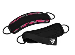 Манжети на щиколотку RDX GYM ANKLE PRO A4 CAMO PINK-PAIR (WAN-A4CP-P) - мініатюра 2