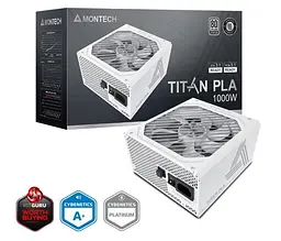Блок живлення ATX 1000W TIX0125 TITAN PLA 1000 MONTECH