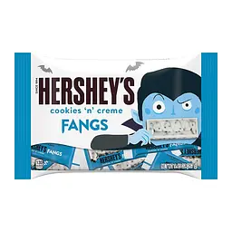 Шоколадные батончики Hershey`s Halloween Fangs Cookies N Creme 267g