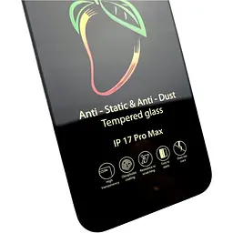 Захисне скло Mango 9D Full Cover Tempered Glass для Apple iPhone 17 Pro Max Black [145522] - мініатюра 4