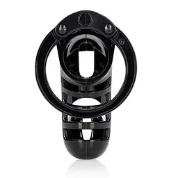 Пояс вірності для чоловіків ManCage 26 Chastity Cage 12 см чорний - мініатюра 3