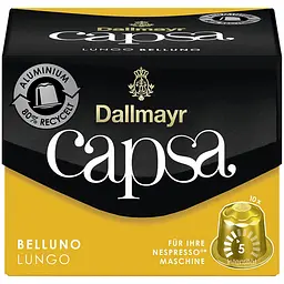 Набір кава в капсулах Dallmayr Lungo Belluno 10 капсул 56 г