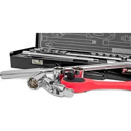 Набір торцевих головок із тріскачкою Intertool ET-6025 25 шт. [98819] - мініатюра 5