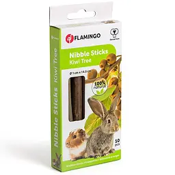 Flamingo Kiwi Wood палички для гризунів для гігієни зубів деревина ківі 40 г Вага 0.04 кг