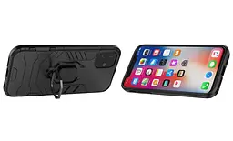 Чохол бампер Primolux Ring Armor для Apple iPhone 11 Black - мініатюра 3