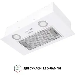 Витяжка вбудована Perfelli BI 5252 WH 700 LED - мініатюра 3