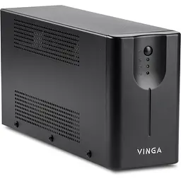 Пристрій безперебійного живлення Vinga LED 800VA metal case with USB (VPE-800MU) - мініатюра 2