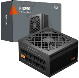 Блок живлення 850 Вт, PcCooler KN850, Black, модульний, 80+ Gold, Active PFC, 12 см, 2xMolex / 7xSATA / 1x16-pin (600 Вт) / 3x6+2-pin / 2x4+4-pin / 1x20+4-pin, захист OVP/UVP/SCP/OPP/OCP/OTP/SPD, ATX 3.1 (P3-KN850-G1F) - мініатюра 5