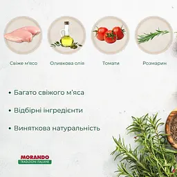 Сухий корм для стерилізованих котів Morando Tradizioni Sterilized з куркою 400 г - мініатюра 2