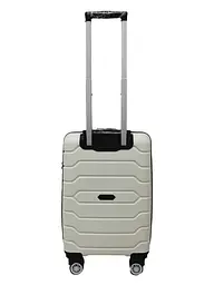 Валіза маленька S поліпропілен Madisson Snowball 01103 58×37×22см 35л Білий - мініатюра 3