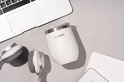 Термокухоль Ardesto Compact Mug 350 мл білий - мініатюра 2