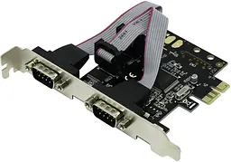 Контролер PCI-E 2xCOM RS232 чипсет Moschip 9922 RTL