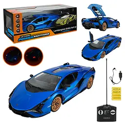 Радіокерована модель суперкара синього кольору Let's Race (PM1407)