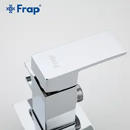 Набір гігієнічного душу прихованого монтажу Frap F7506, хром, Хром - мініатюра 4