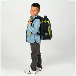 Рюкзак для початкової школи Kite Education каркасний 555 TF Чорний (TF26-555S) - мініатюра 19