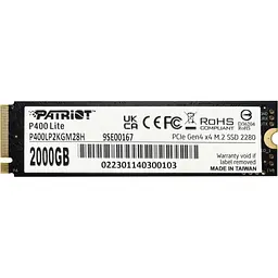 SSD накопичувач Patriot P400 Lite 2TB M.2 NVMe (P400LP2KGM28H) [129552] - мініатюра 5