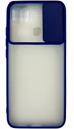 Бампер TOTU Slide Camera Matt Case Xiaomi Redmi 9C Dark Blue