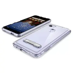 Чохол прозорий із підставкою Spigen Slim Armor F22CS26217 для Google Pixel 3a XL (6") Clear - мініатюра 3
