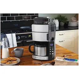 Кавоварка Russell Hobbs Grind and Brew крапельна 1 л сріблясто-чорна (25620-56) - мініатюра 4