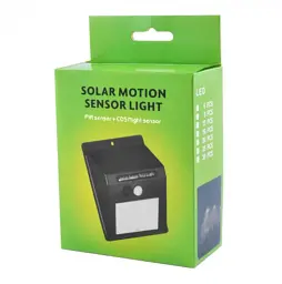 Настінний світильник Solar Motion SH09-20 на сонячній батареї з датчиком руху - мініатюра 3