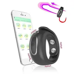 Ерекційне кільце вібраційне We-vibe Pivot для відтермінування еякуляції Чорний - мініатюра 4