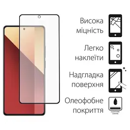 Чохол до мобільного телефона Dengos Kit for Xiaomi Redmi Note 13 Pro 4G case + glass (Purple) (DG-KM-64) - мініатюра 3